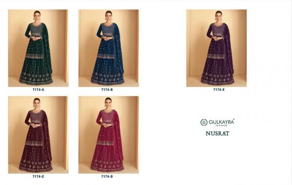 Aashirwad Gulkand Nusrat Georgette Designer Salwar kameez Collection